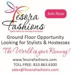 Tesora Fashions Ground Floor Opportunity